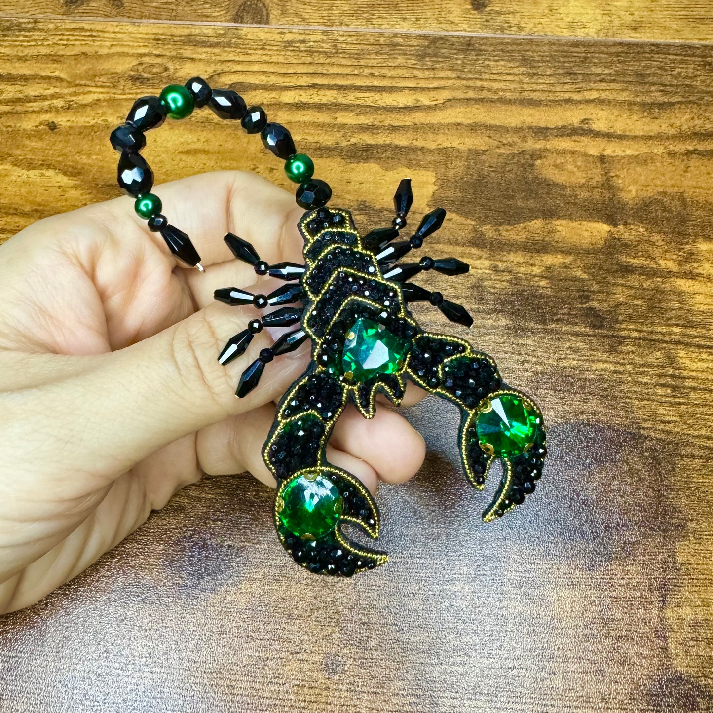 Scorpion brooch