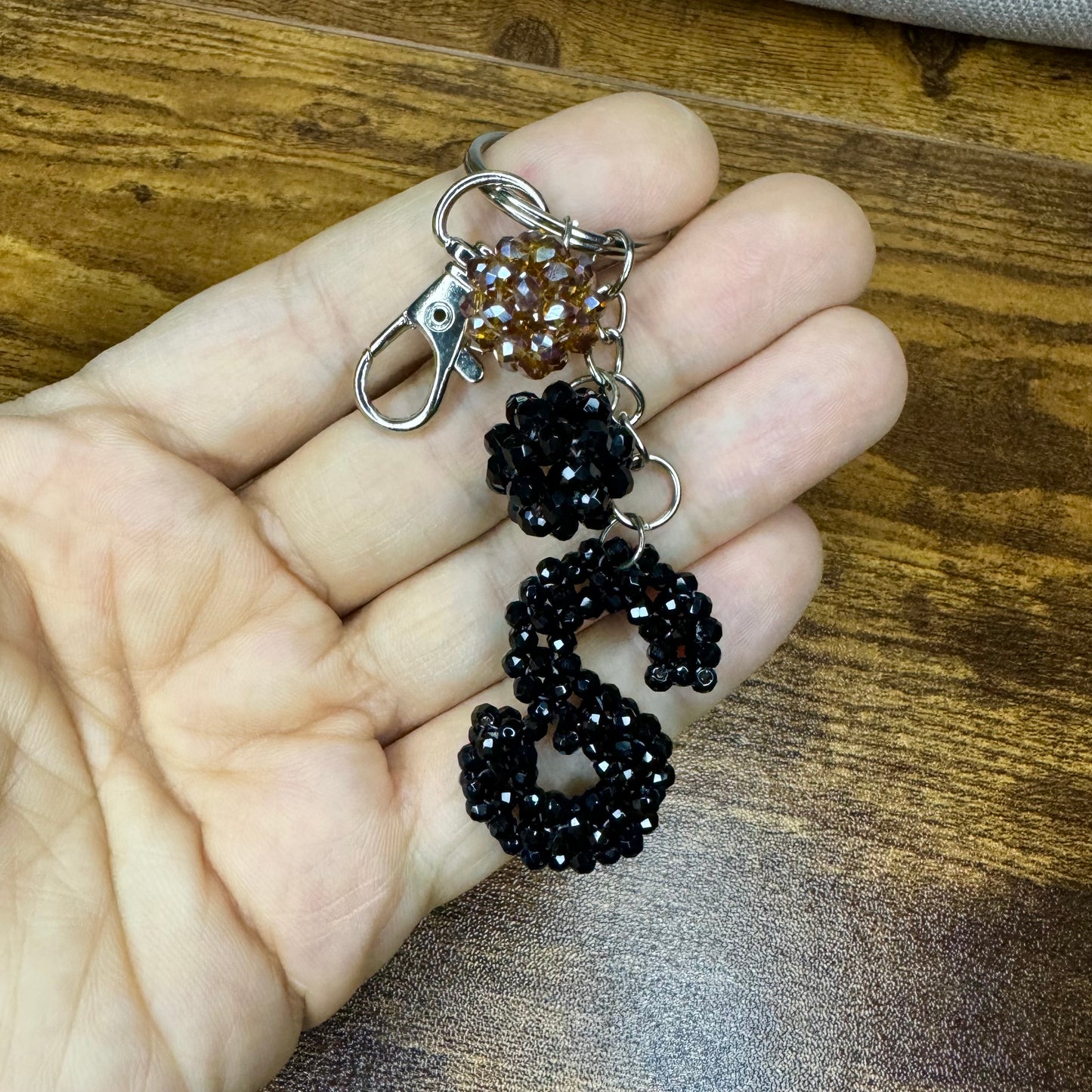 Letter keychains