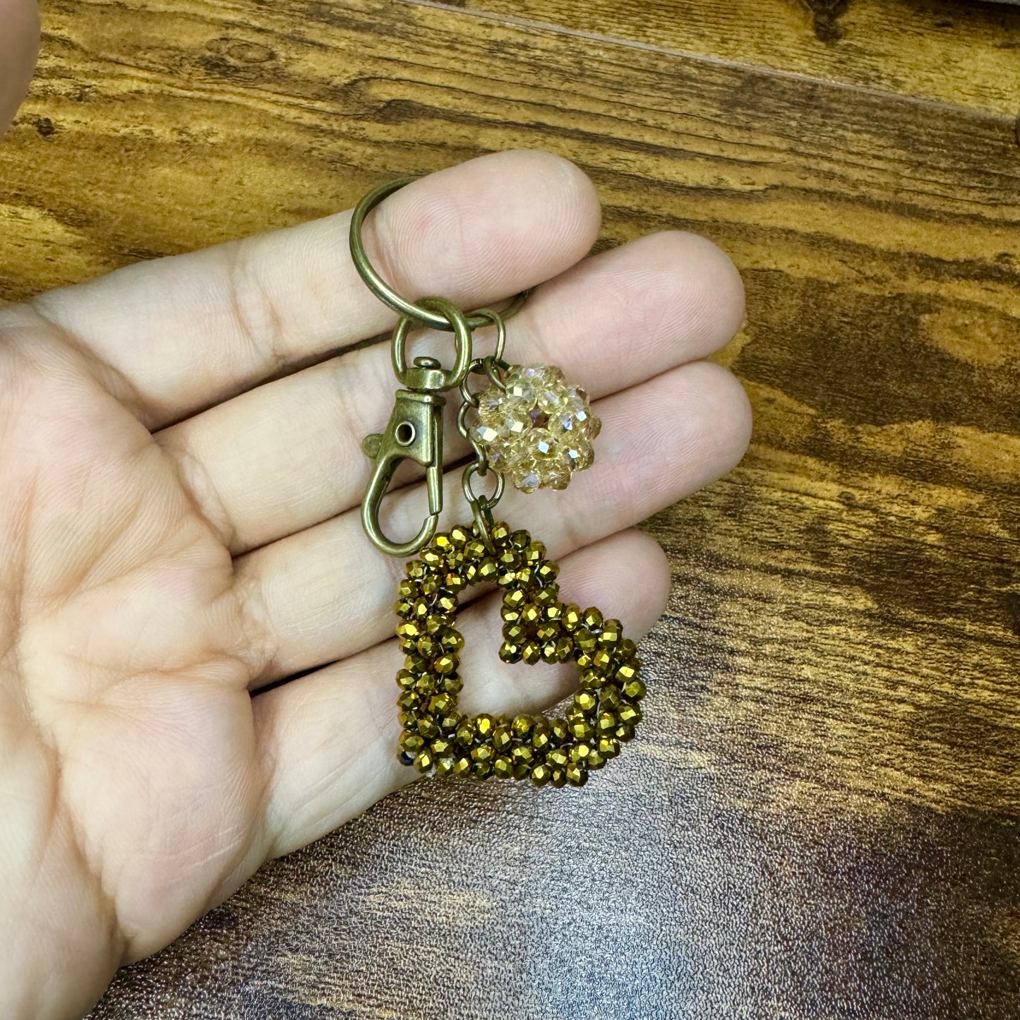 Letter keychains