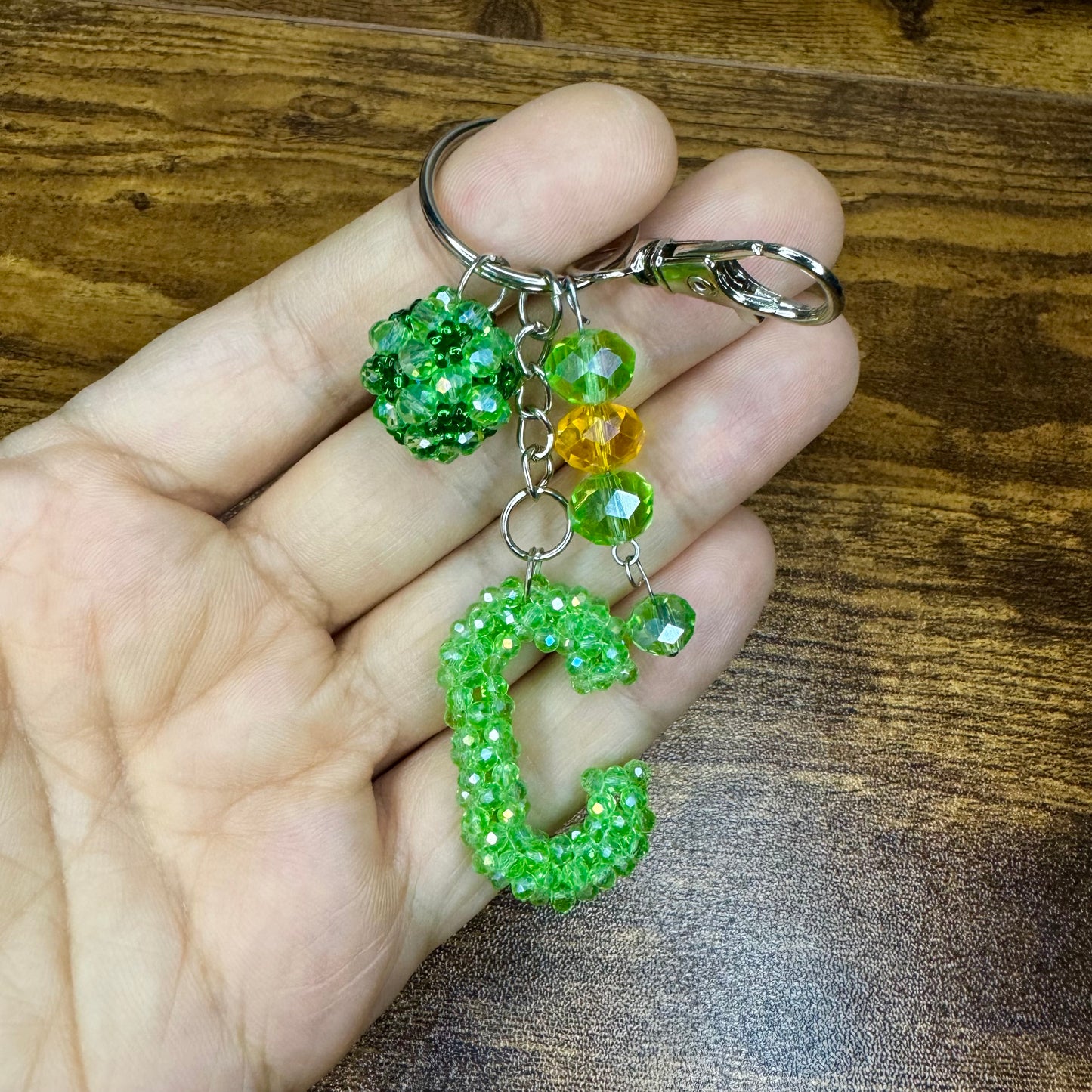 Letter keychains