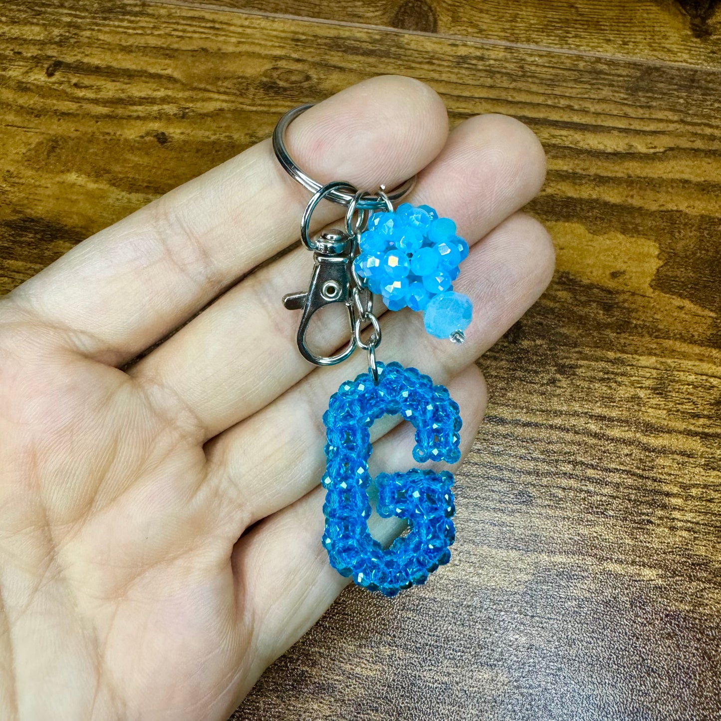 Letter keychains