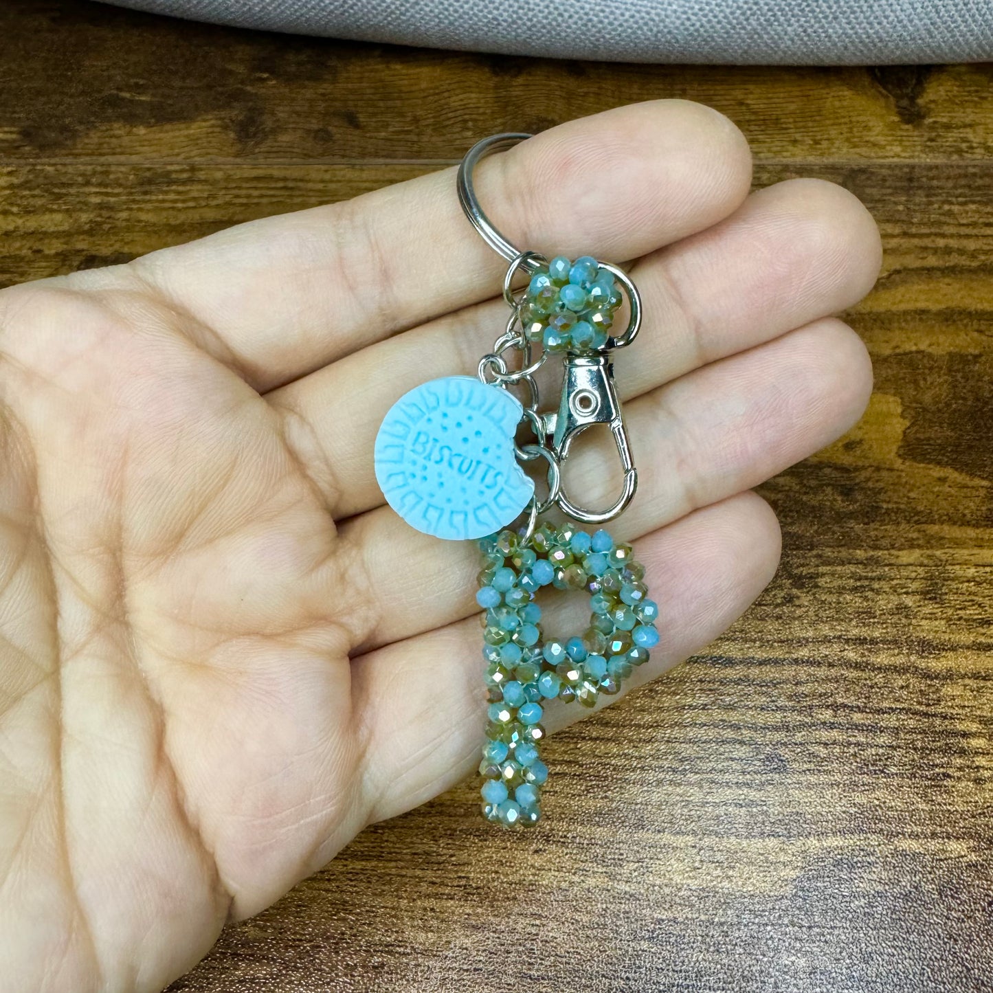 Letter keychains